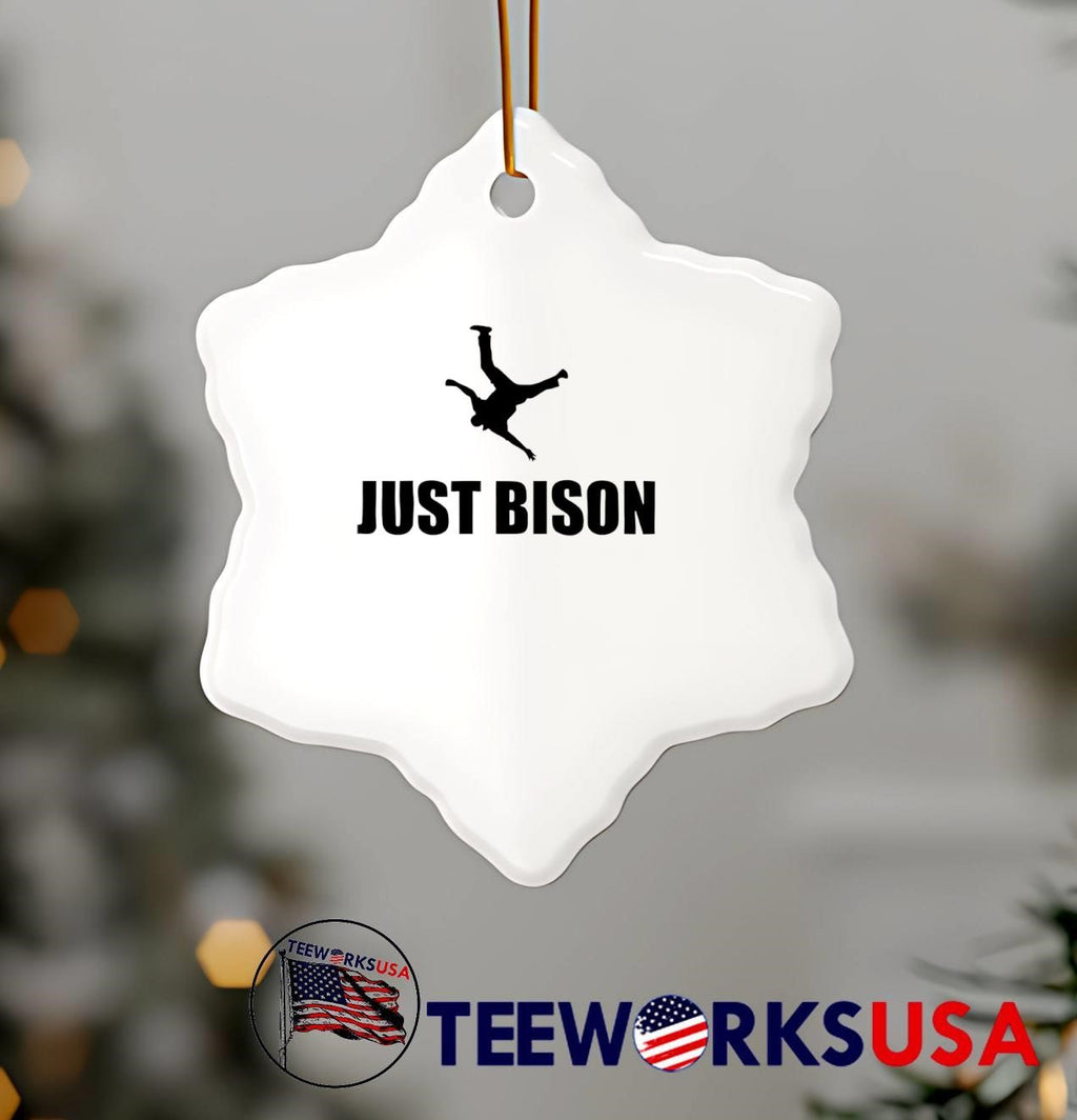 Just Bison Falling Man T-Shirt