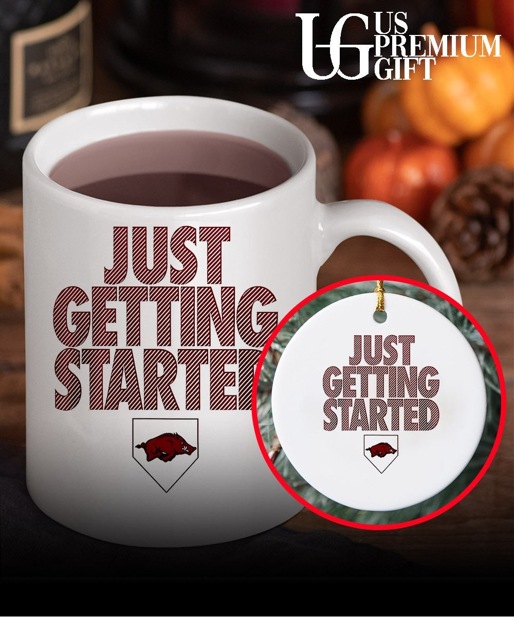 Just Getting Started Arkansas Razorbacks Softball 2026 Women’s College World Series shirt
