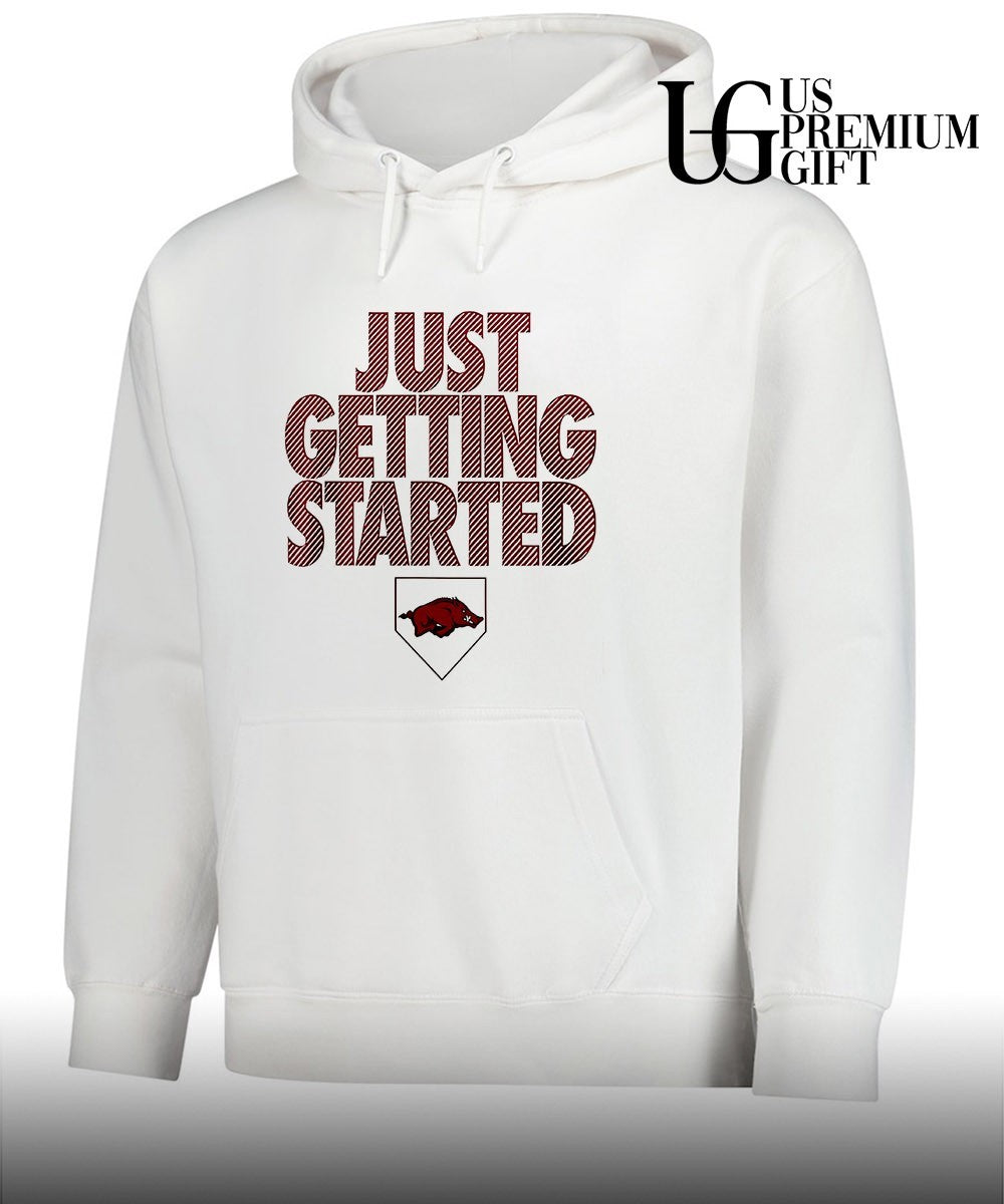Just Getting Started Arkansas Razorbacks Softball 2026 Women’s College World Series shirt