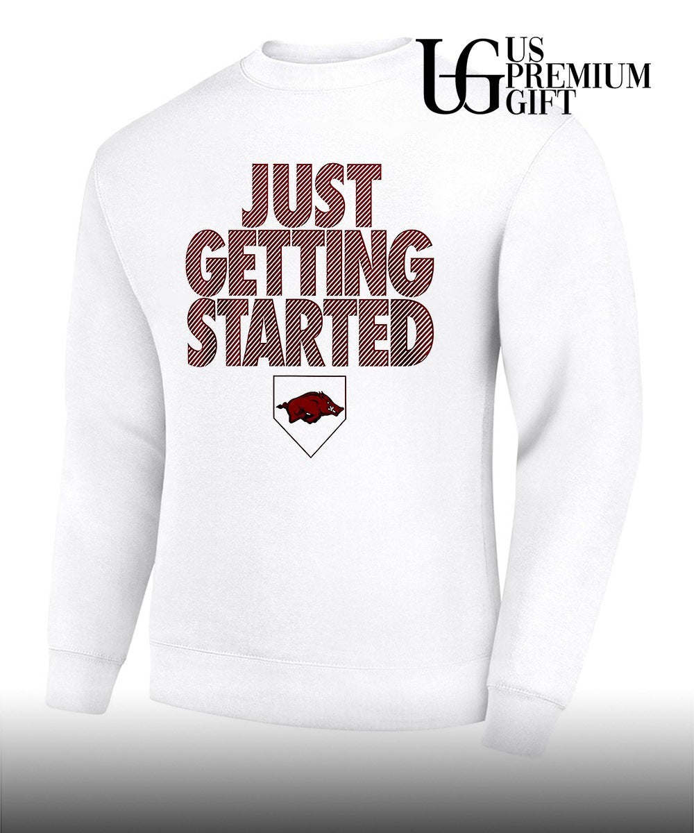Just Getting Started Arkansas Razorbacks Softball 2026 Women’s College World Series shirt