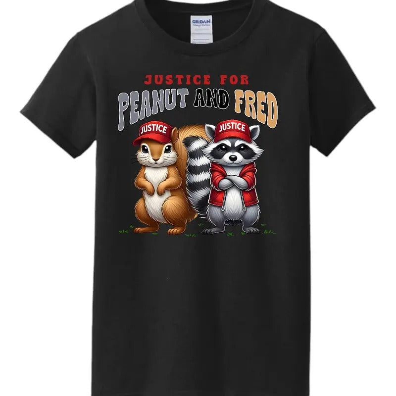 Justice For Peanut Shirt Hoodie, Sweatshirt | HypeDripTees.com