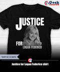 Justice for Logan Federico shirt