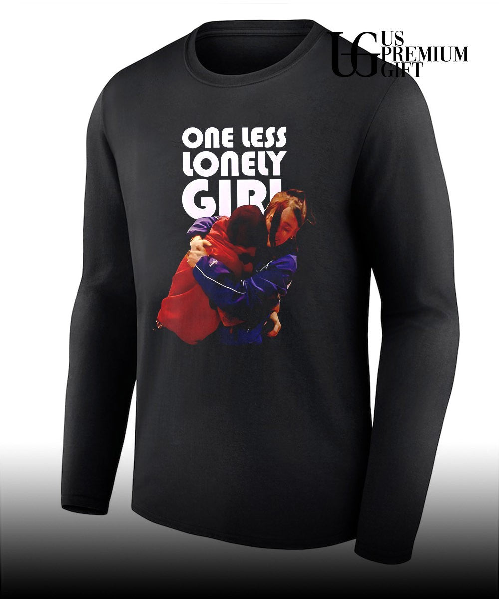 Justin Bieber hug Billie Eilish Coachella 2026 Night 2 One Less Lonely Girl shirt