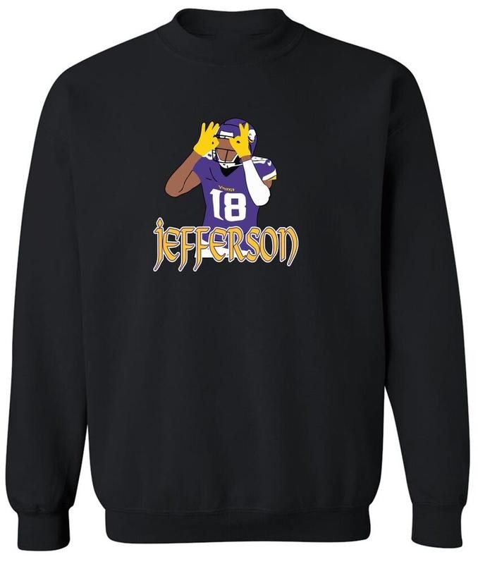 Justin Jefferson Minnesota Vikings Dance CREW SWEATSHIRT T-Shirts, Hoodie | HypeDripTees.com