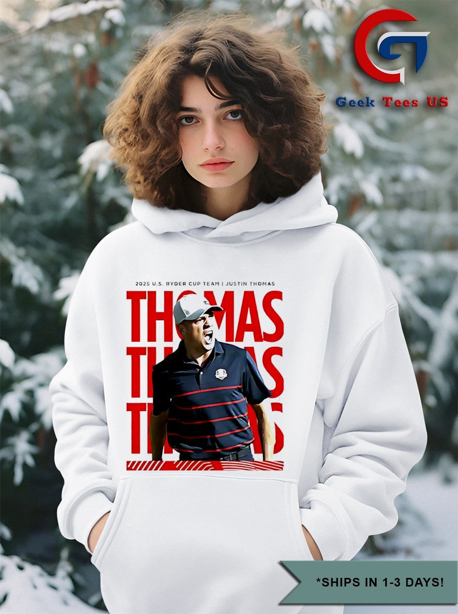 Justin Thomas Ryder Cup USA 2025 Team shirt