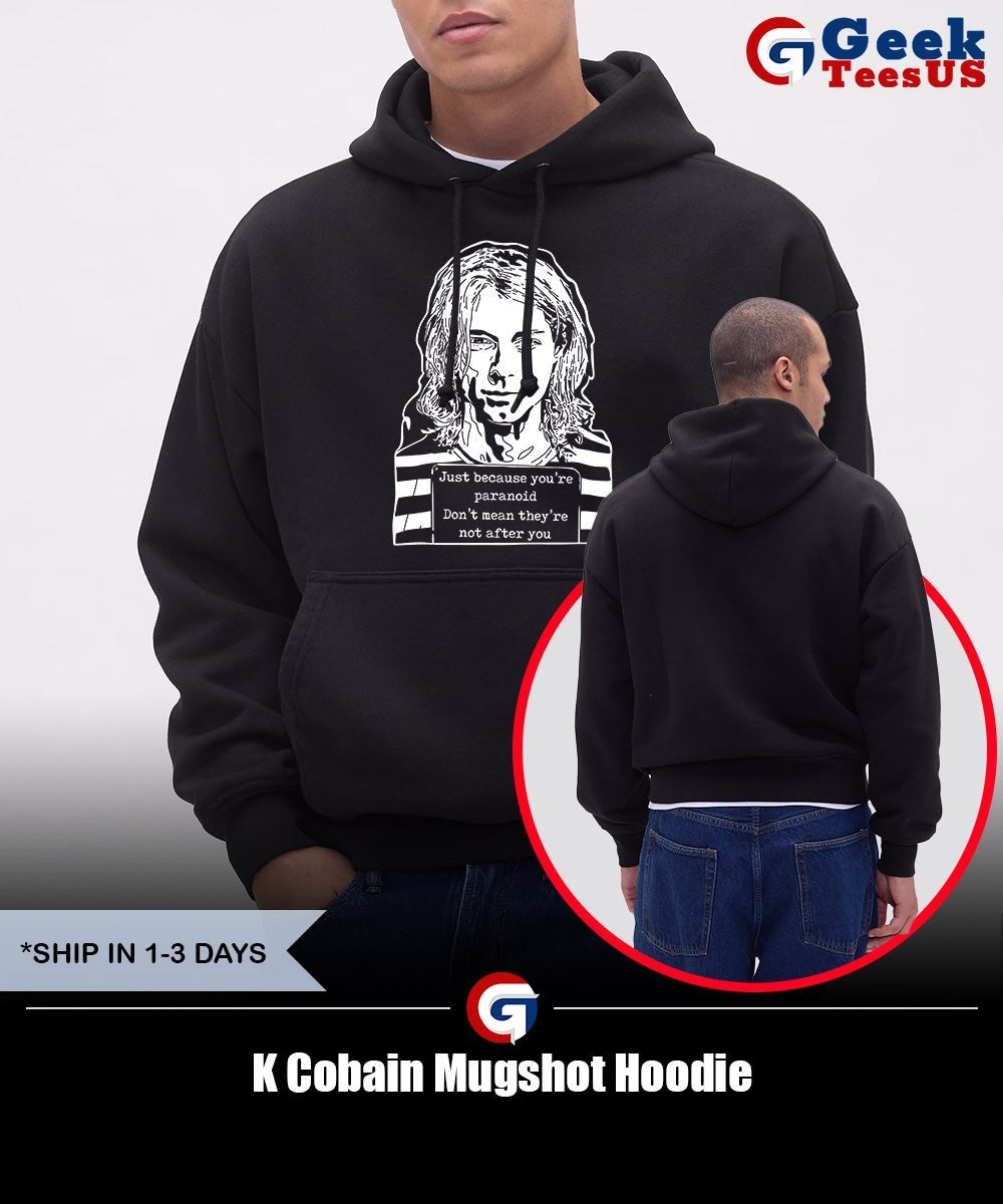 K Cobain Mugshot shirt