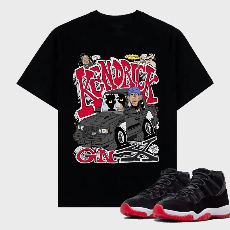 K Dot GNX Album Graphic Tee, Y2k Streetwear Short Sleeve Unisex Cotton T-shirt Hoodie, Sweatshirt | HypeDripTees.com