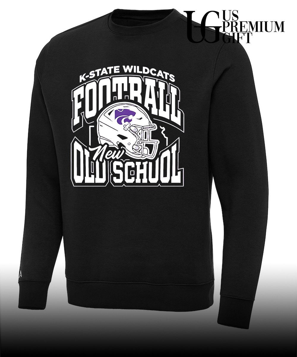 K-State Wildcats Football New Old School helmet shirt