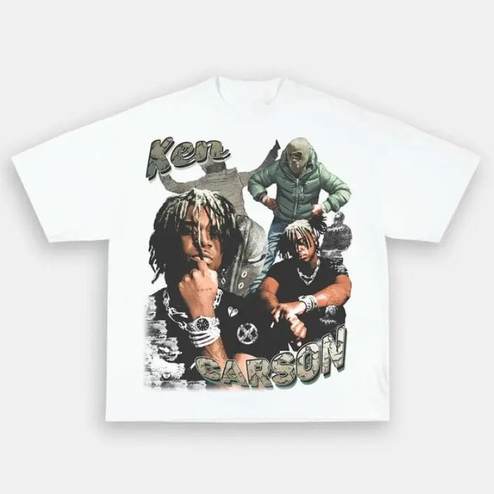 KEN CARSON TEE Print Short Sleeve T-Shirt Womenswear Top Hoodie, Sweatshirt | HypeDripTees.com