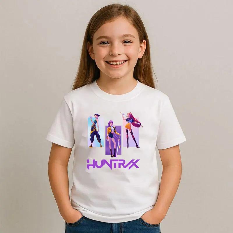 KID SIZE Kpop Demon Hunters Tiger Shirt Demon Hunter Tiger Kpop Shirt Hunters Tiger Fan T-Shirts, Hoodie, Sweatshirt