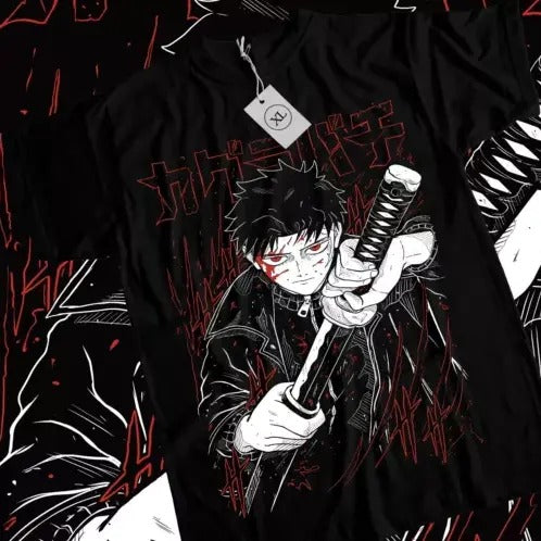 Kagura Bachi T-Shirt Megumi Itadori jjk Sukuna Horror Black Gift Shirt All Size Hoodie, Sweatshirt | HypeDripTees.com