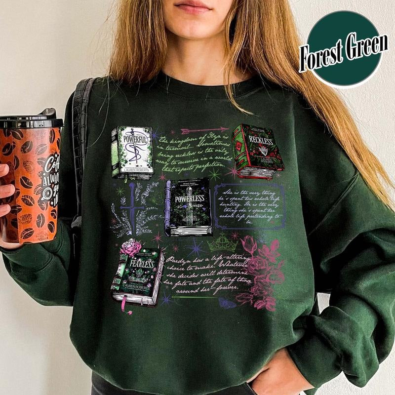 Kai Azer I Love You Powerless Powerless Bookish Kai Azer Booktok Reckless Book Fearless Fan Bookish T-Shirts, Hoodie, Sweatshirt