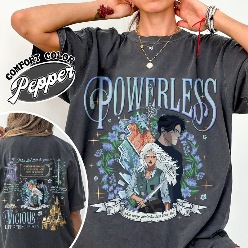 Kai Azer Powerless Shirt, Powerless Book Merch, Powerless Shirt, Powerless Bookish Shirt, Kai Azer Shirt, Booktok Merch,...