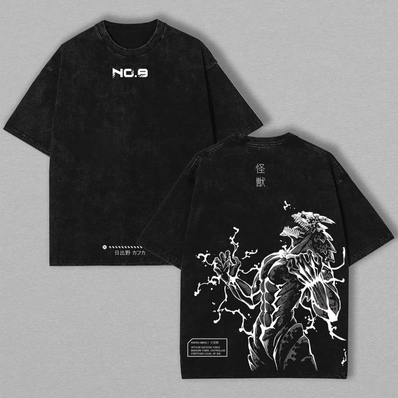 Kaiju No. 8 Tee | Oversized Anime Shirt, Classic Styles, Never Go Out of Fashion, Fresh Styles, Updated for Today Hoodie,...