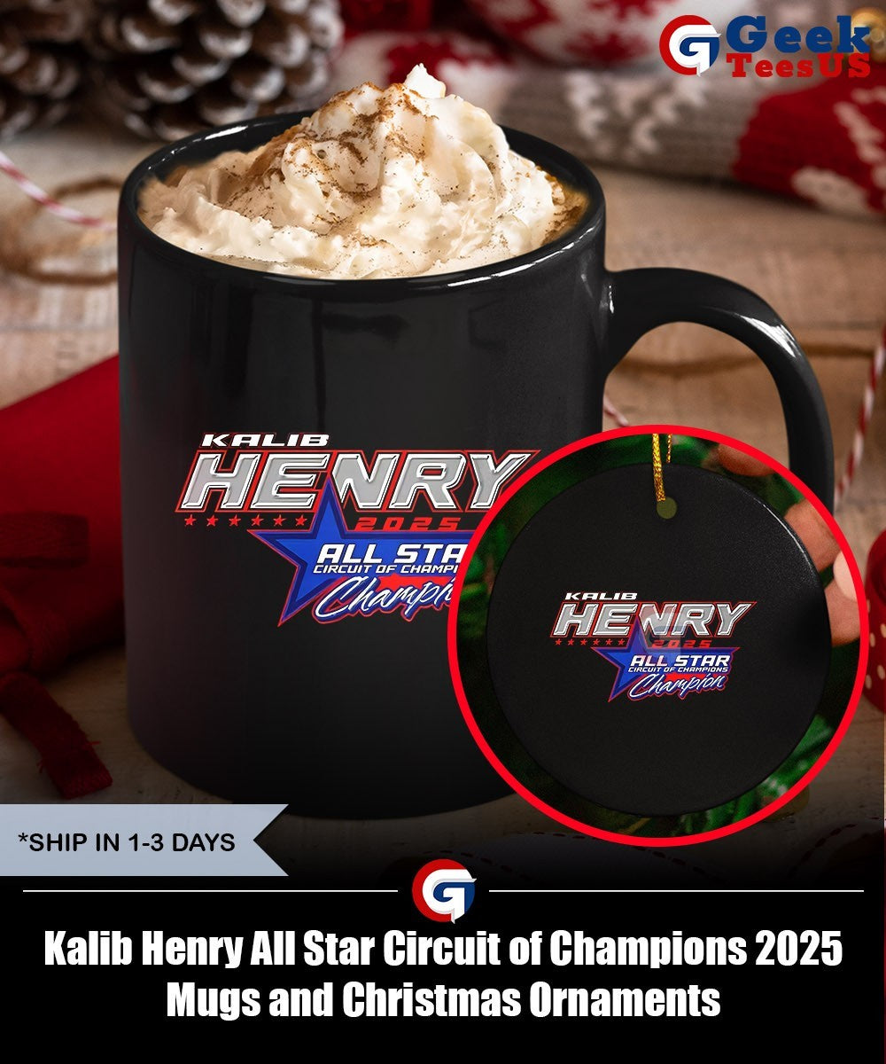Kalib Henry All Star Circuit of Champions 2025 shirt