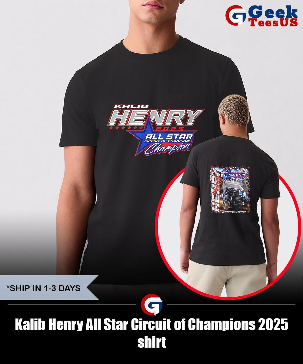 Kalib Henry All Star Circuit of Champions 2025 shirt