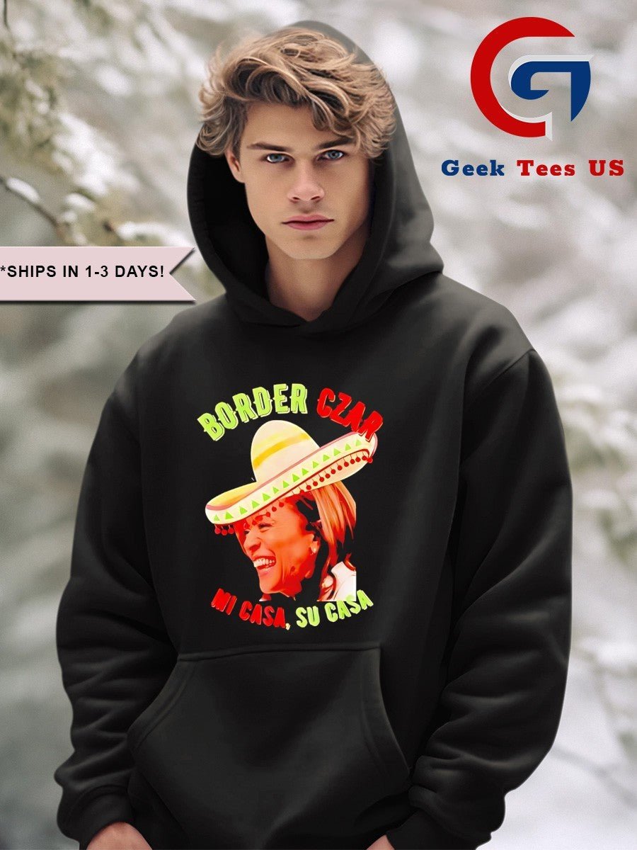 Kamala Border Czar Mi Casa Su Casa T-shirt