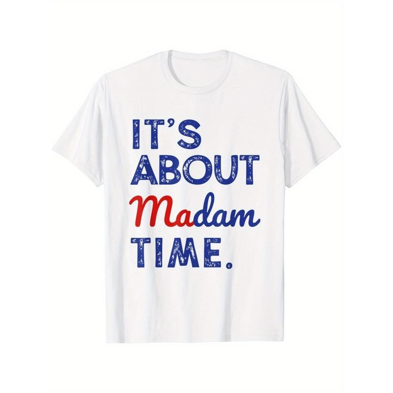 Kamala Harris 2024 It's About Madam Time President Election T-Shirt Hoodie, Sweatshirt | HypeDripTees.com