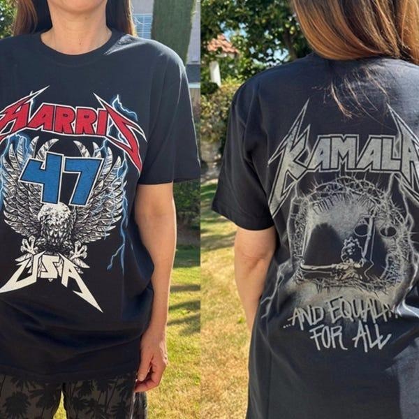 Kamala Harris 47 Eagle T-shirt, Vintage Rock Tee , T-shirt Gift, Vintage Kamala Harris Tshirt , Harris 47,Election 2024,...