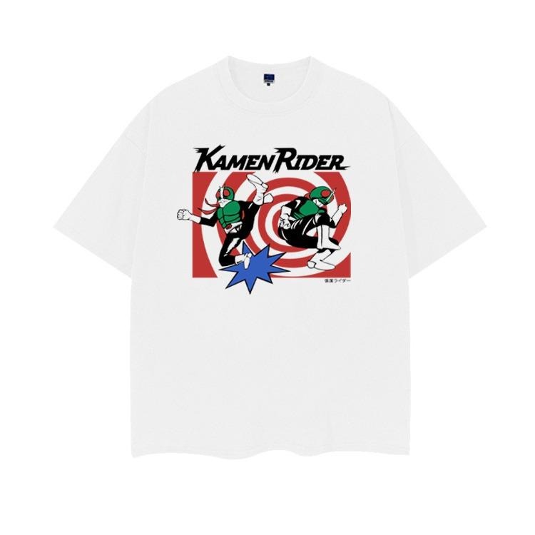 Kamen Rider "First Generation" Heavyweight Vintage Tee 100% Cotton OVERSIZED Anime T-shirt Menswear Top Crew Necks Tshirt...