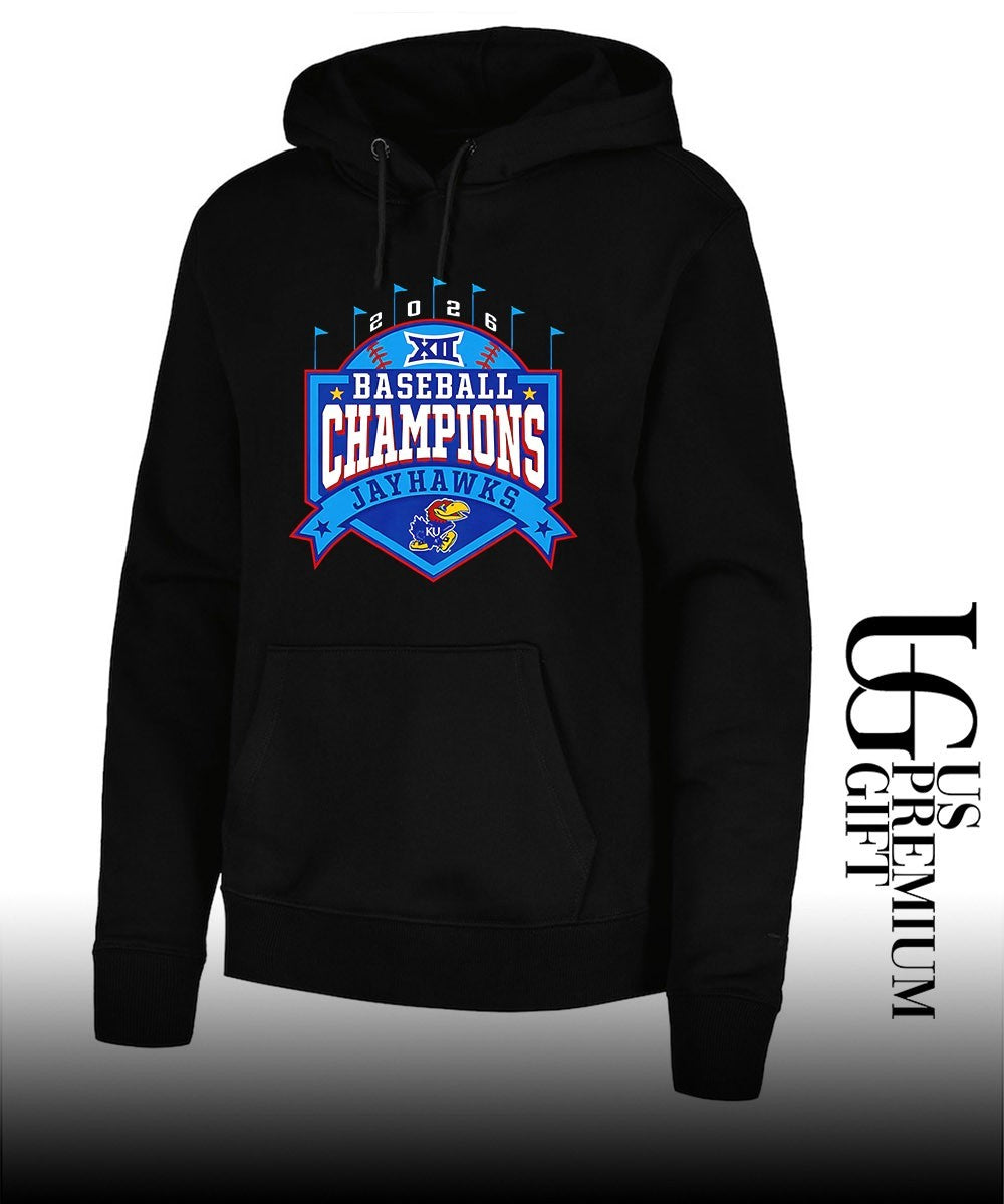 Kansas Jayhawks 2026 Big 12 Baseball Regular Season Champions shirt