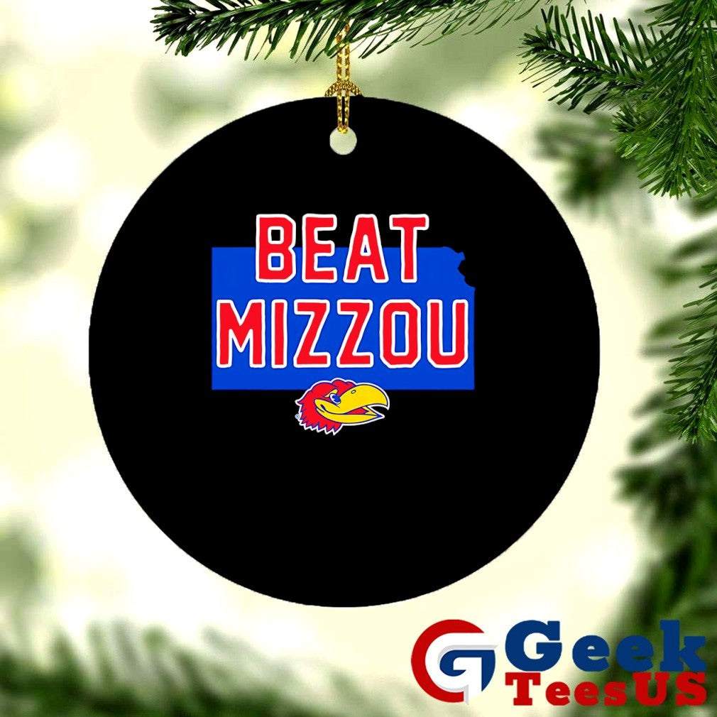 Kansas Jayhawks beat Missouri Tigers logo shirt