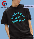 Kansas city is my happy place shirt