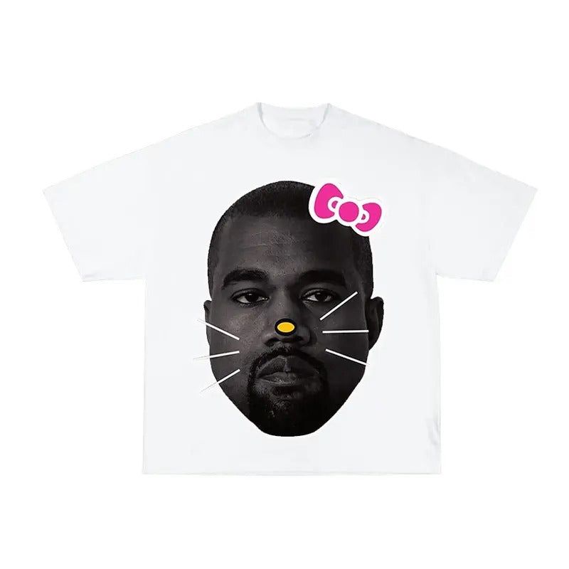 Kanye Kitty Stylish Shirt Hoodie, Sweatshirt | HypeDripTees.com