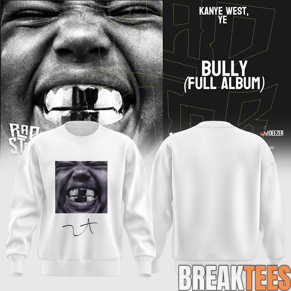Kanye West Rap Star ‘Bully’ 2026 Tour Sweatshirt