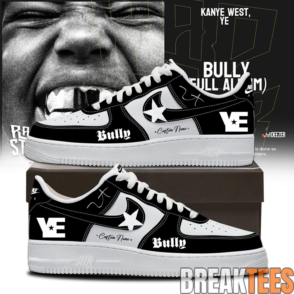 Kanye West Rap Star ‘Bully’ 2026 Tour AF1 Shoes