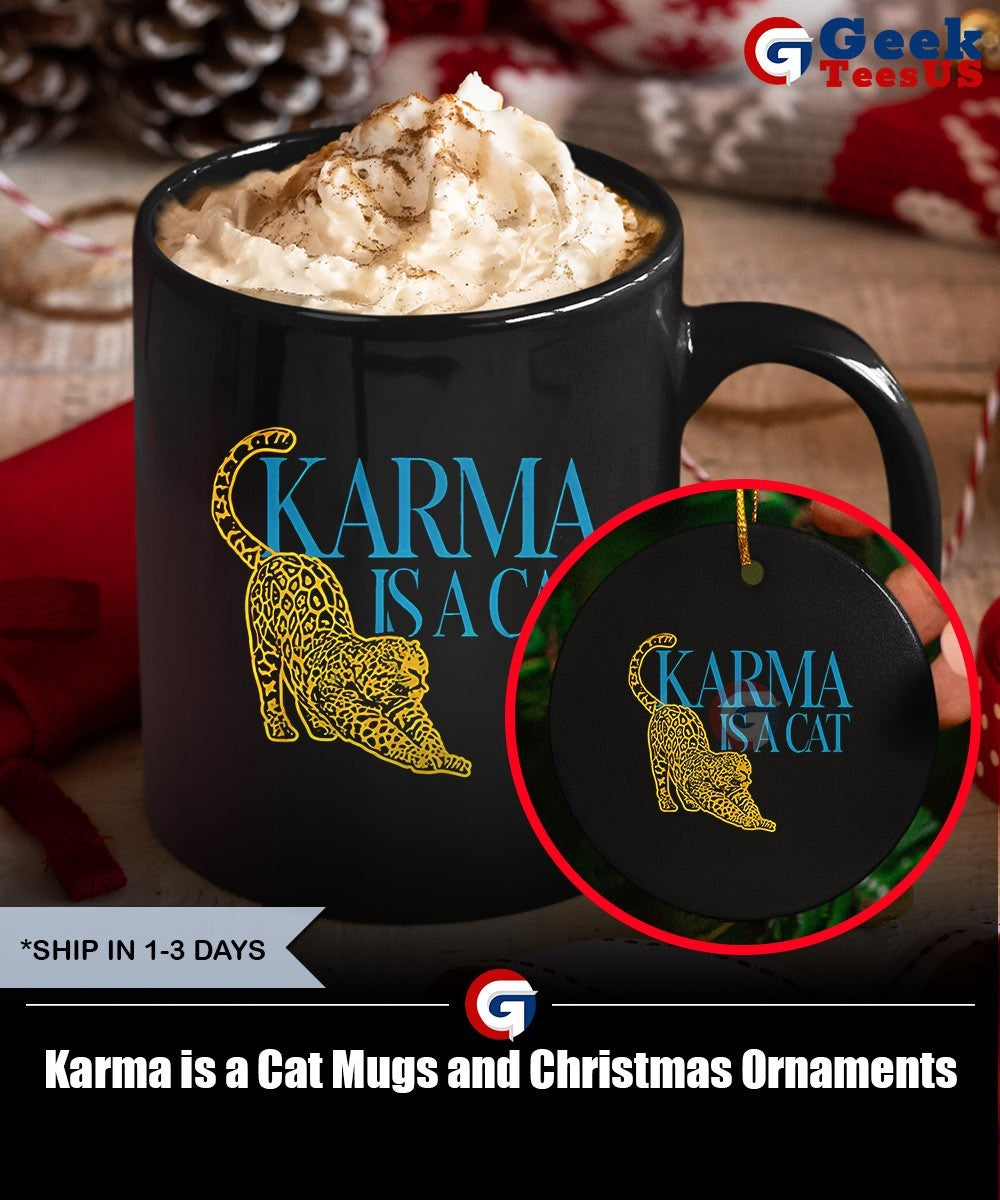 Karma is a Cat T-shirt