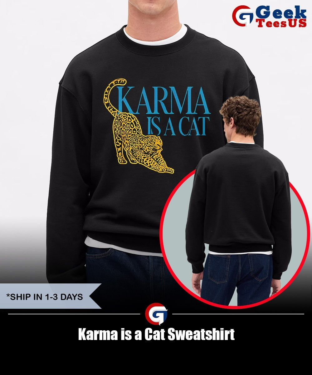 Karma is a Cat T-shirt