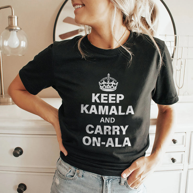 Keep Kamala And Carry On-Ala Shirt