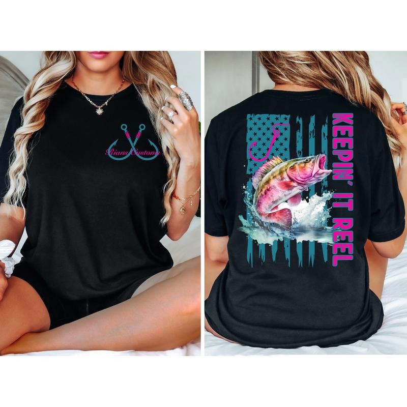 Keepin it Reel T-Shirt Casual Cotton unisex Crewneck Comfort Soft Hoodie, Sweatshirt | HypeDripTees.com