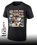 Keldon Johnson Almost Pantsed Naz Reid Game 5 Spurs Timberwolves cartoon shirt