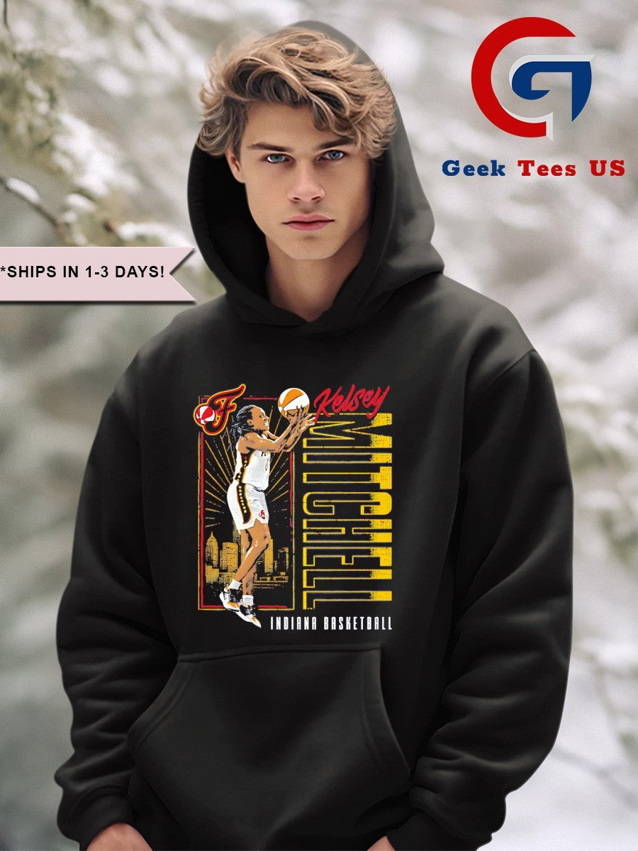Kelsey Mitchell Indiana Fever WNBA graphic shirt