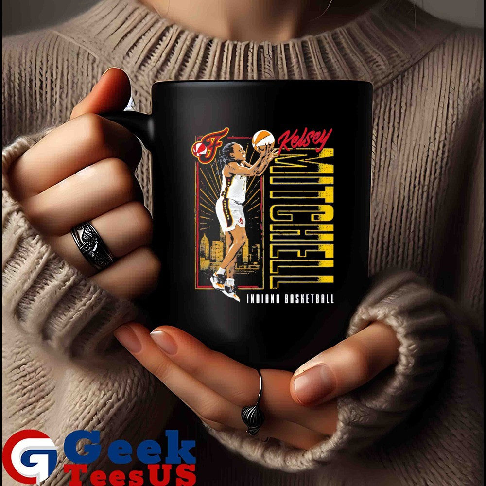 Kelsey Mitchell Indiana Fever WNBA graphic shirt