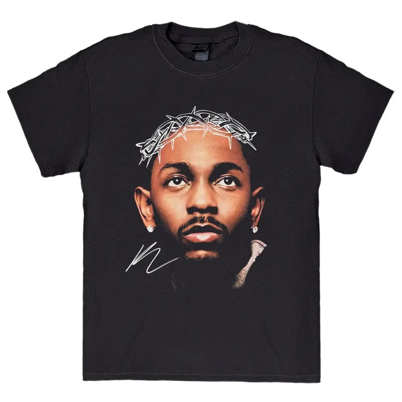 Kendrick Lamar Shirt Vintage Rapper Graphic Tee Hip Hop Merch Men Women Menswear Top Hoodie, Sweatshirt | HypeDripTees.com