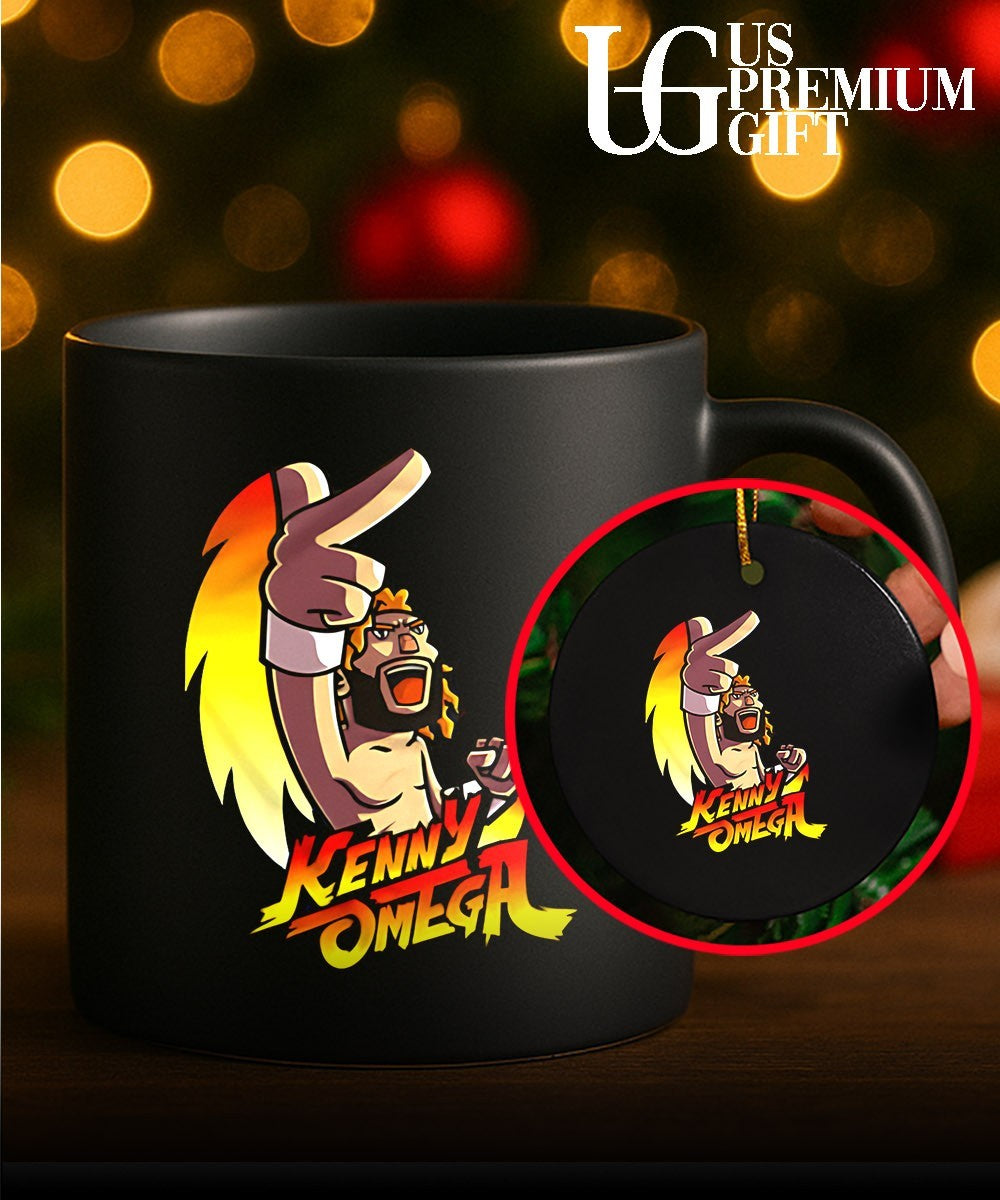 Kenny Omega Street Fighter shirt