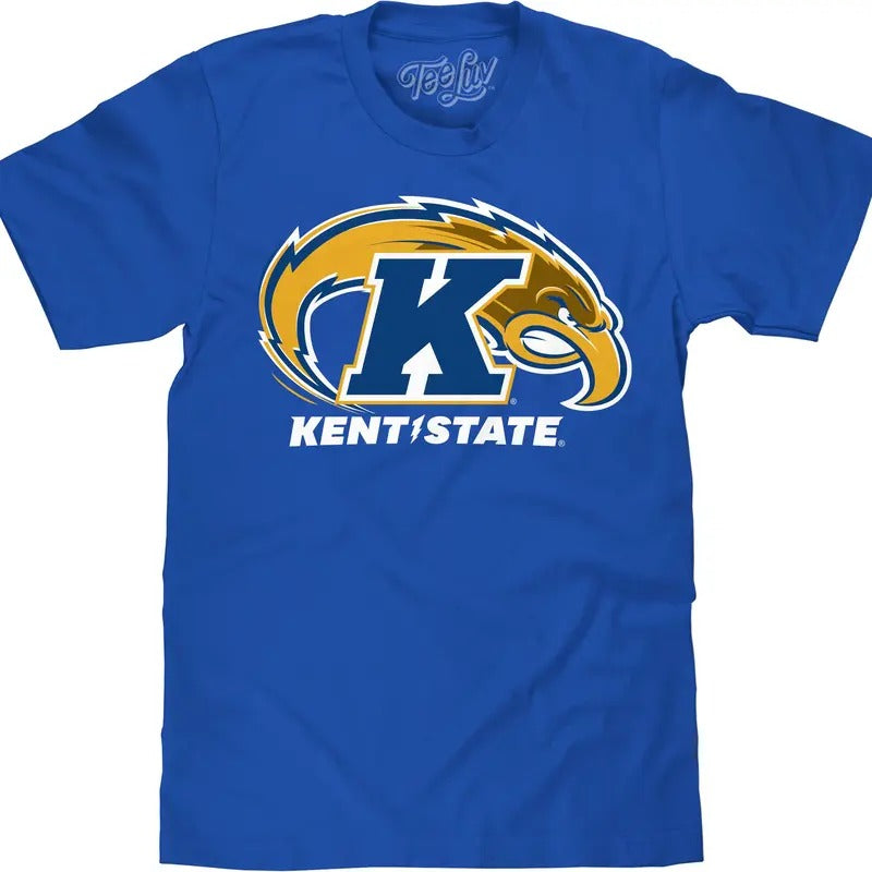 Kent State University Flash the Golden Eagle T-Shirt - Royal Blue Hoodie, Sweatshirt | HypeDripTees.com