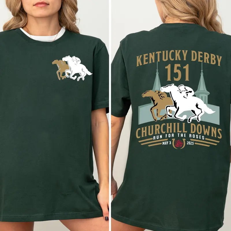 Kentucky Derby Race 2025 Shirt Horse Racing Lover Shirt Kentucky Derby Party Shirt Kentucky Race Weekend T-shirt Kentucky...