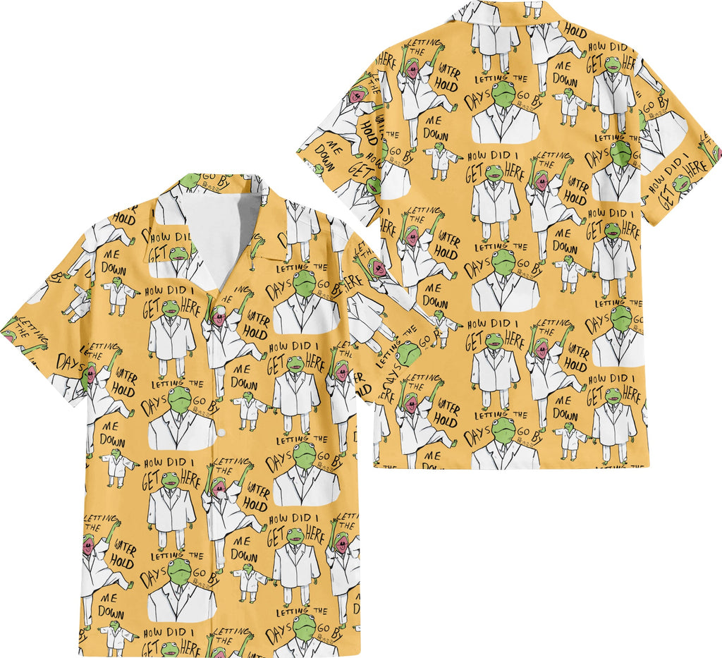 Kermit Singing Once In A Lifetime Hawaiian Shirt