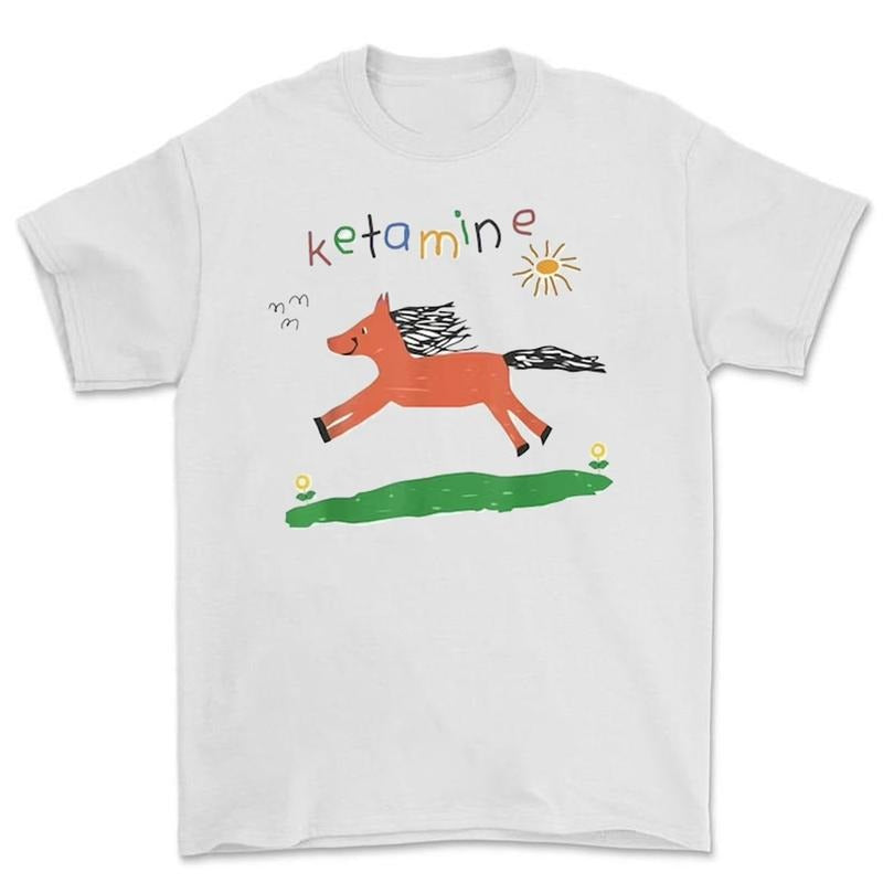 Ketamineee Pony Nurse Meme T-Shirt Cotton Menswear Streetwear Hoodie, Sweatshirt | HypeDripTees.com