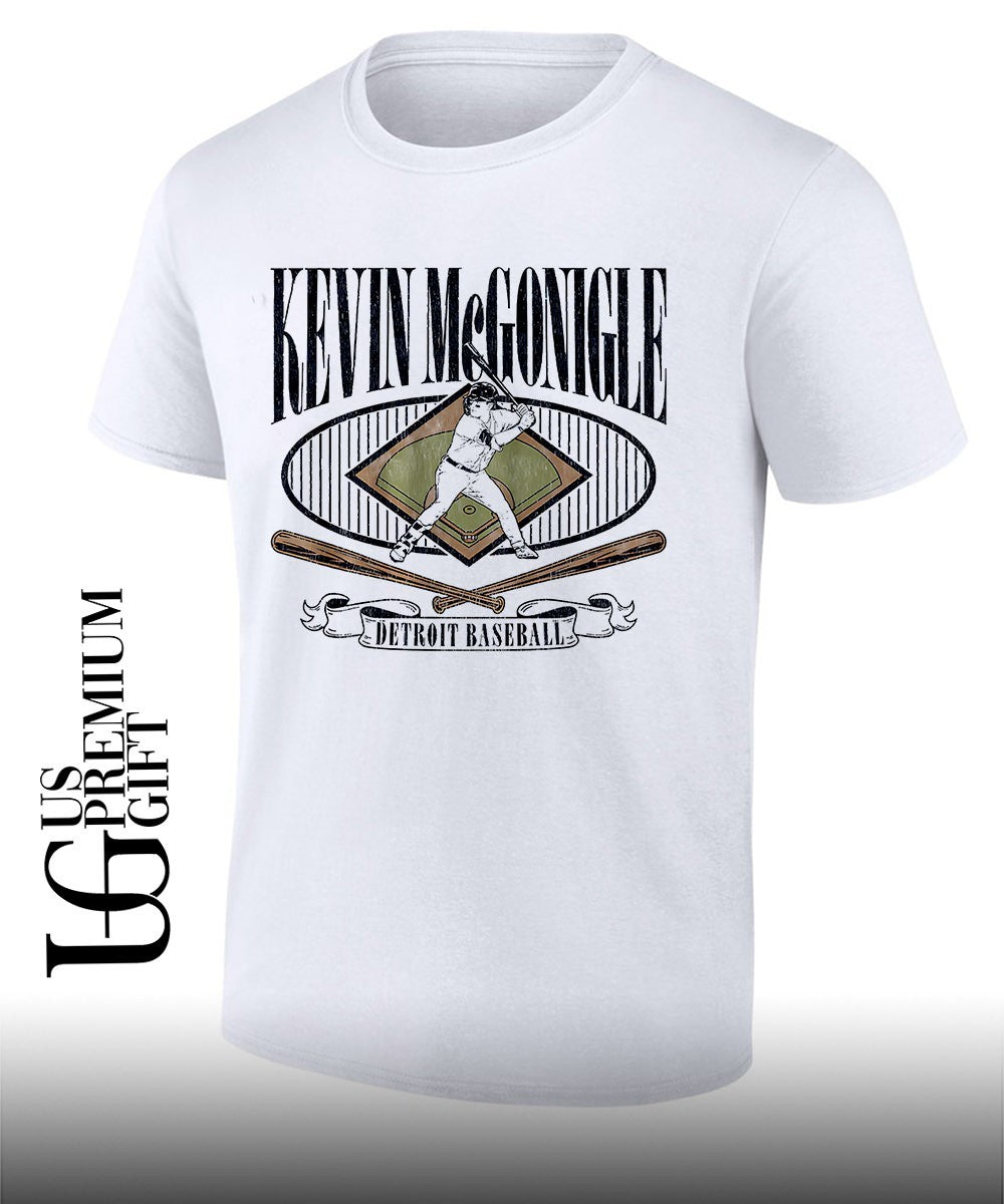 Kevin McGonigle Detroit Tigers baseball Diamond Standouts vintage shirt