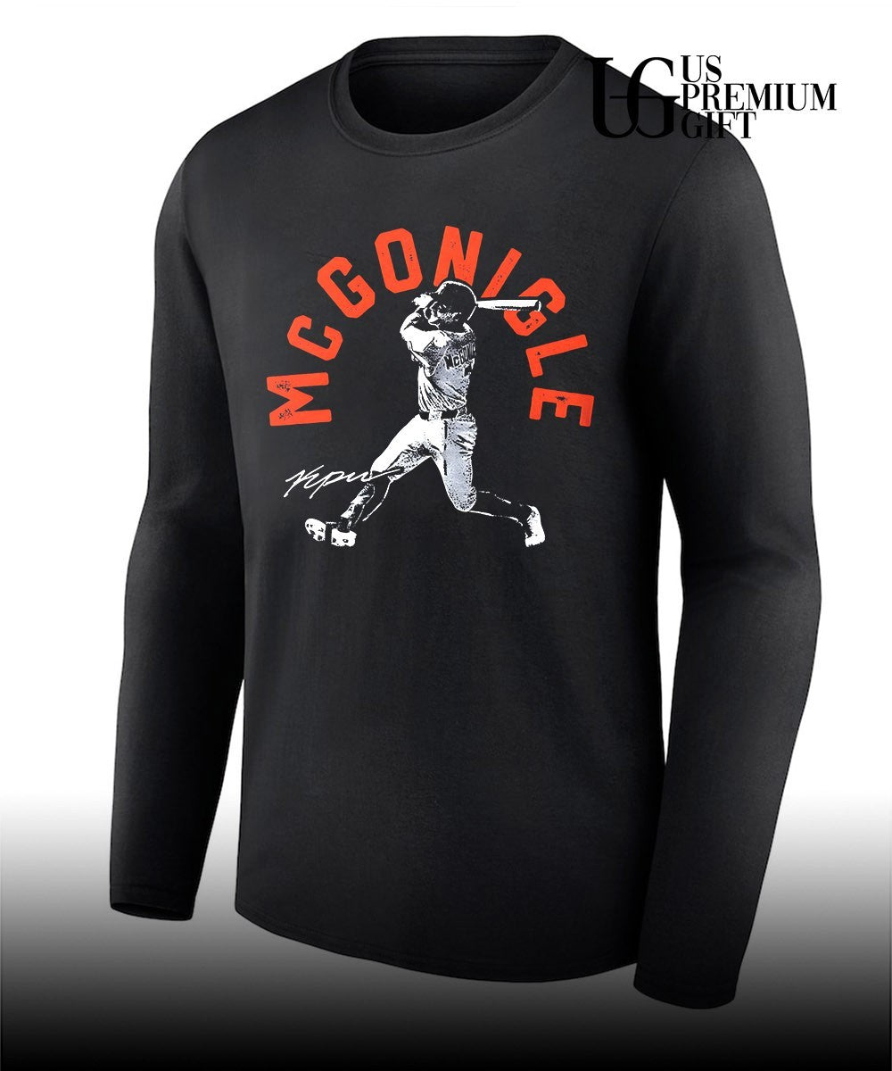 Kevin McGonigle player Detroit Tigers baseball signature stamp emblem shirt