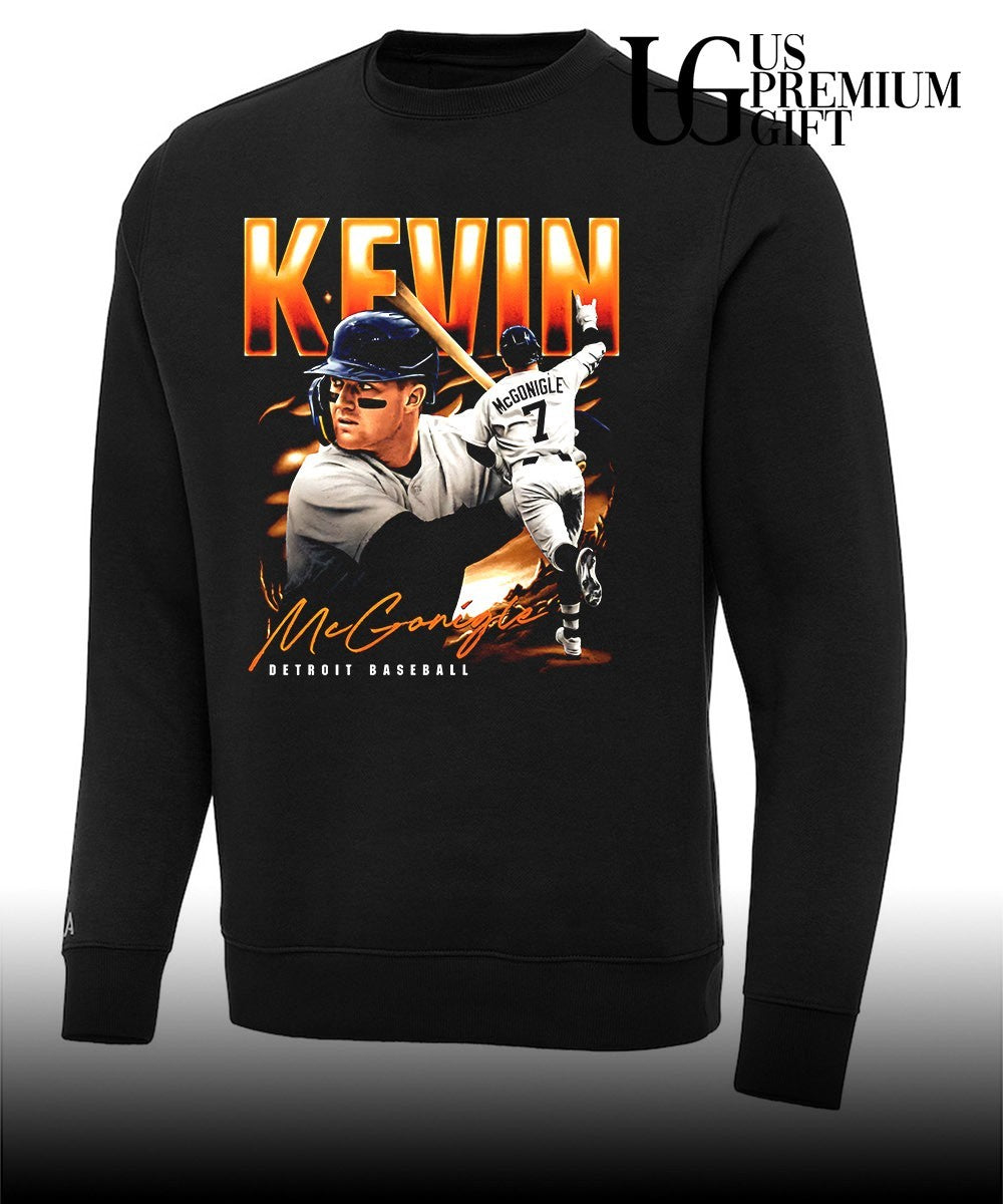 Kevin McGonigle player Detroit Tigers baseball signature shirt