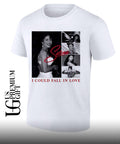 Kevin wearing Selena I Could Fall In Love shirt