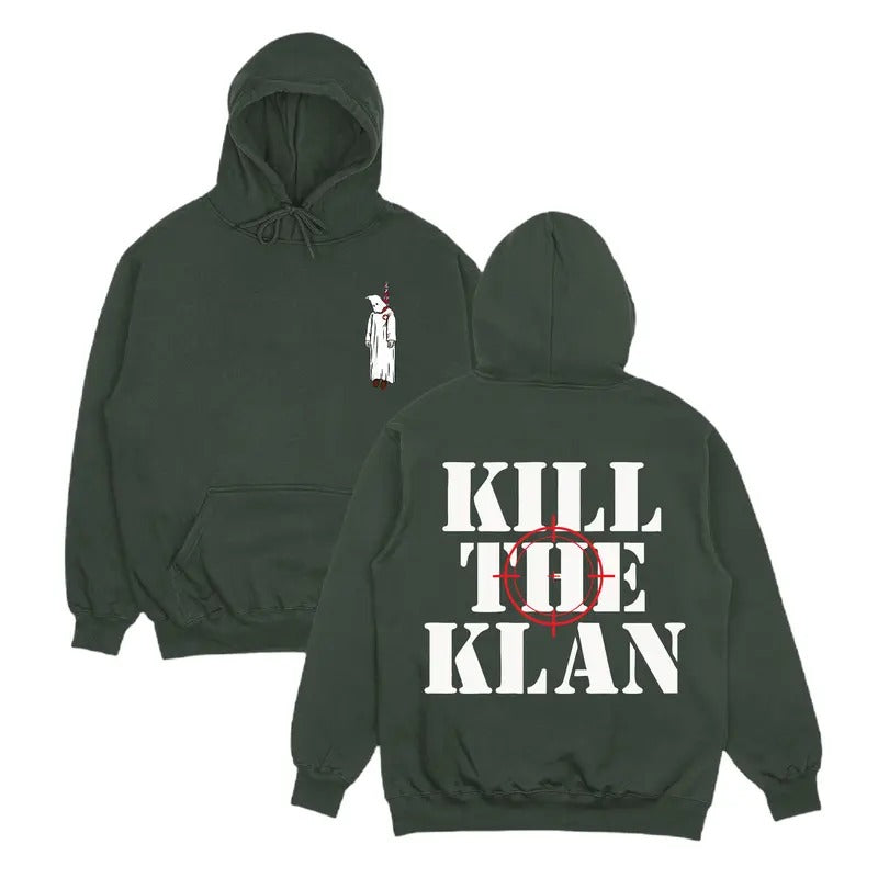 Kill The Klan Hoodie, Style KKK Men Hooded, Immaculate Dume Kill The Klan Shirt Sweatshirt | HypeDripTees.com