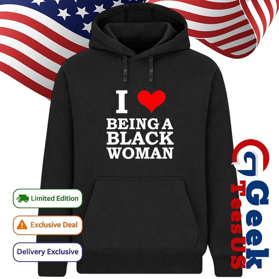 Killa Yonna I love being a black woman shirt