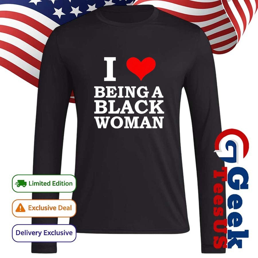 Killa Yonna I love being a black woman shirt